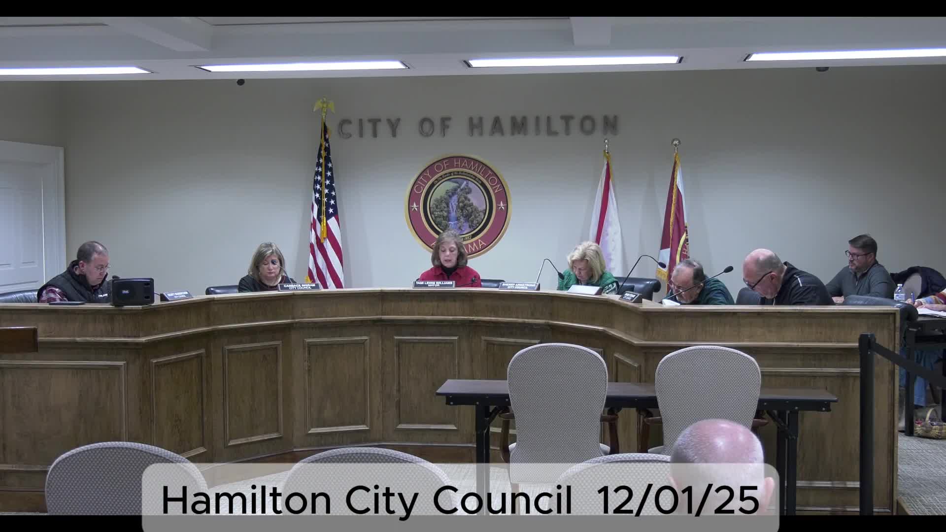 Hamilton council tables $25,000 economic-membership, backs unified tax-filing resolution and advances personnel items