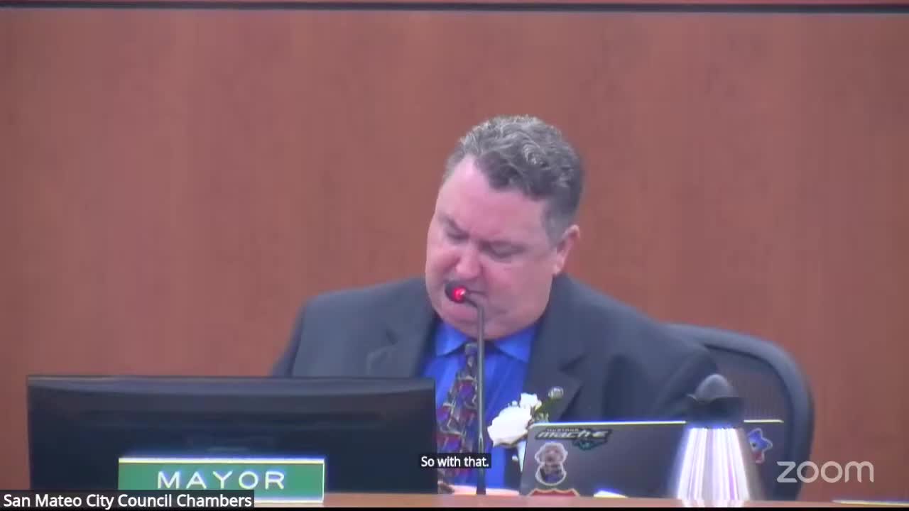 San Mateo council unanimously elects Adam Lorraine as mayor, Nicole Fernandez as deputy mayor