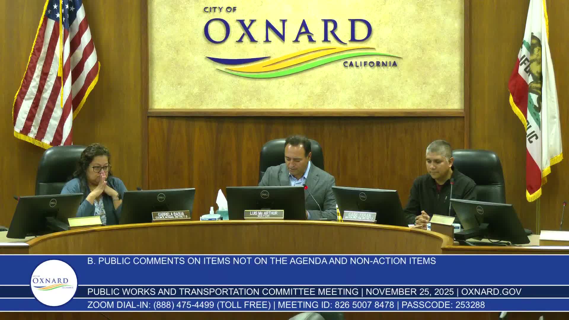 Oxnard City committee approves Oct. 28 minutes, delays two items after recordings weren’t published