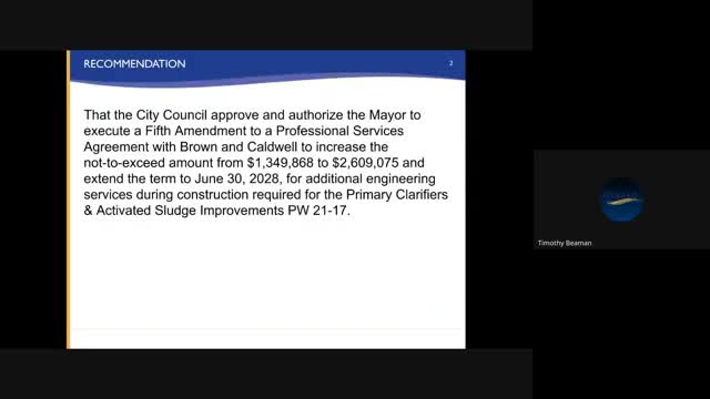 Oxnard staff seek council approval to expand Brown and Caldwell engineering contract after repeated pipe failures