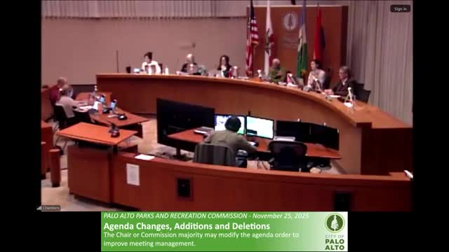 Parks commission re-elects chair, elects Wei as vice chair; minutes approved with abstentions