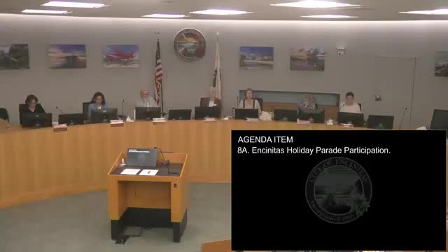 Commission for the Arts readies float, giveaways and volunteers for Encinitas Holiday Parade on Dec. 6