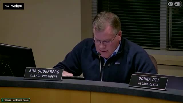 Germantown trustees decline proposed snow‑and‑ice sidewalk map after residents and trustees raise fairness concerns