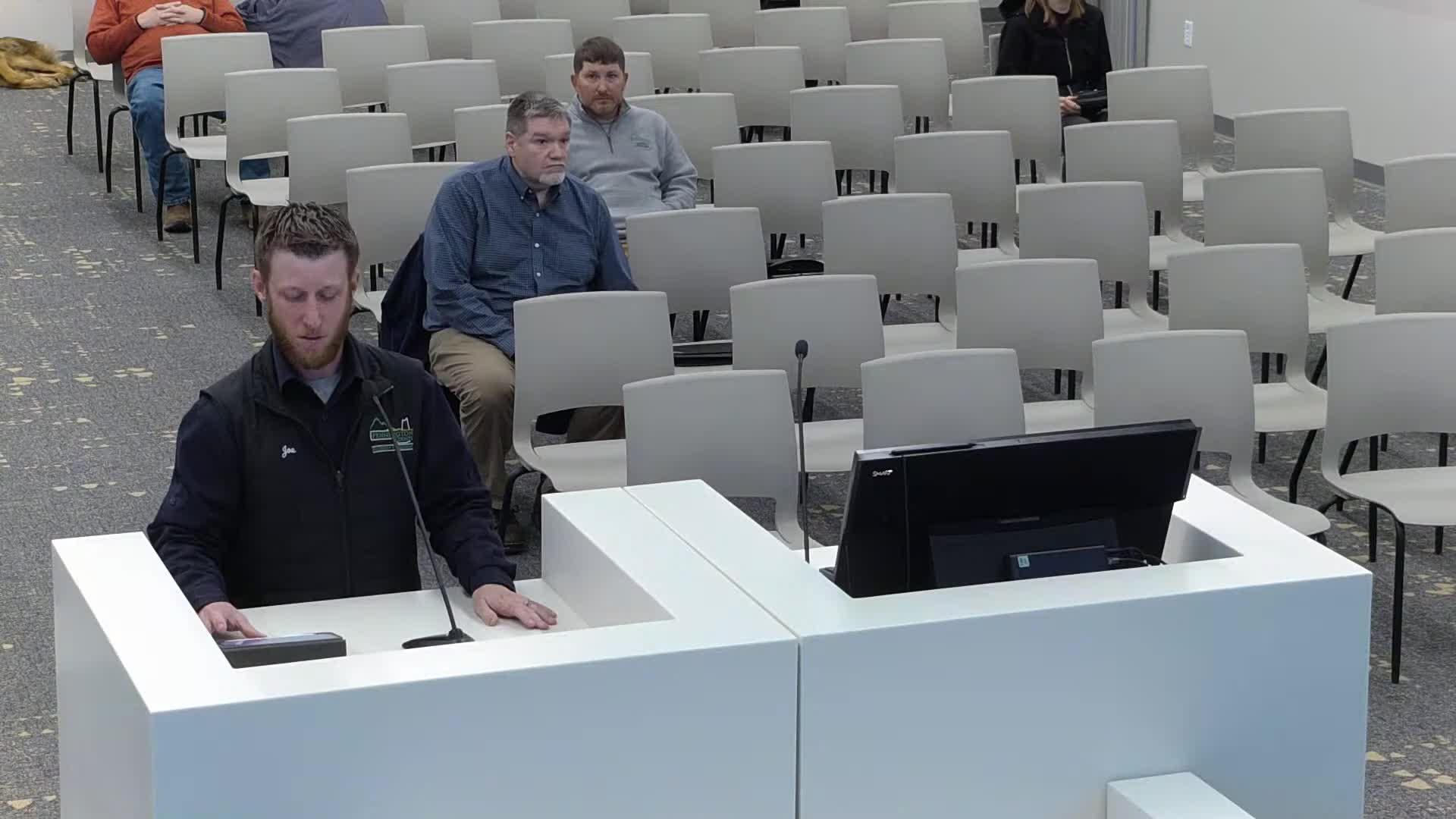 County delays changes to right‑of‑way utility permitting after co-op concerns