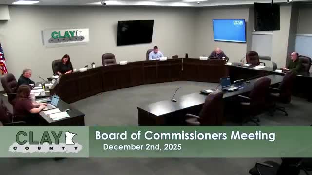 Clay County administrator reports steady half‑cent sales tax receipts, flags timing issues in year‑end budgets