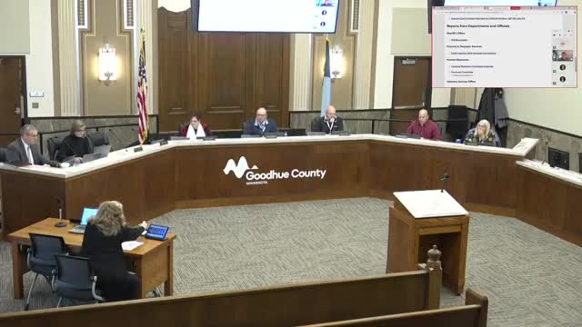 Goodhue County adopts 2026 fee schedule, adds wind and solar and a mail-ballot line item