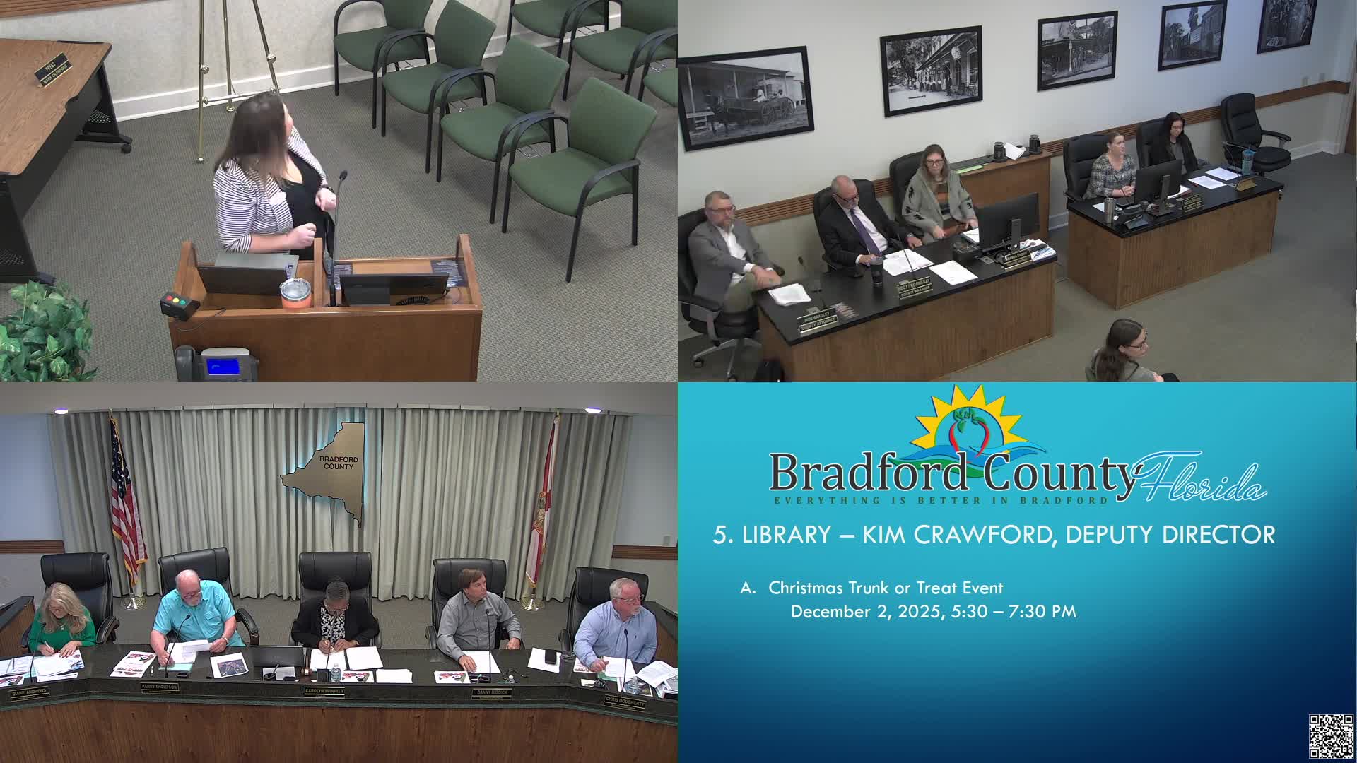 Food for Kids tells Bradford County commissioners it serves 167 local students, asks for volunteers and budget consideration