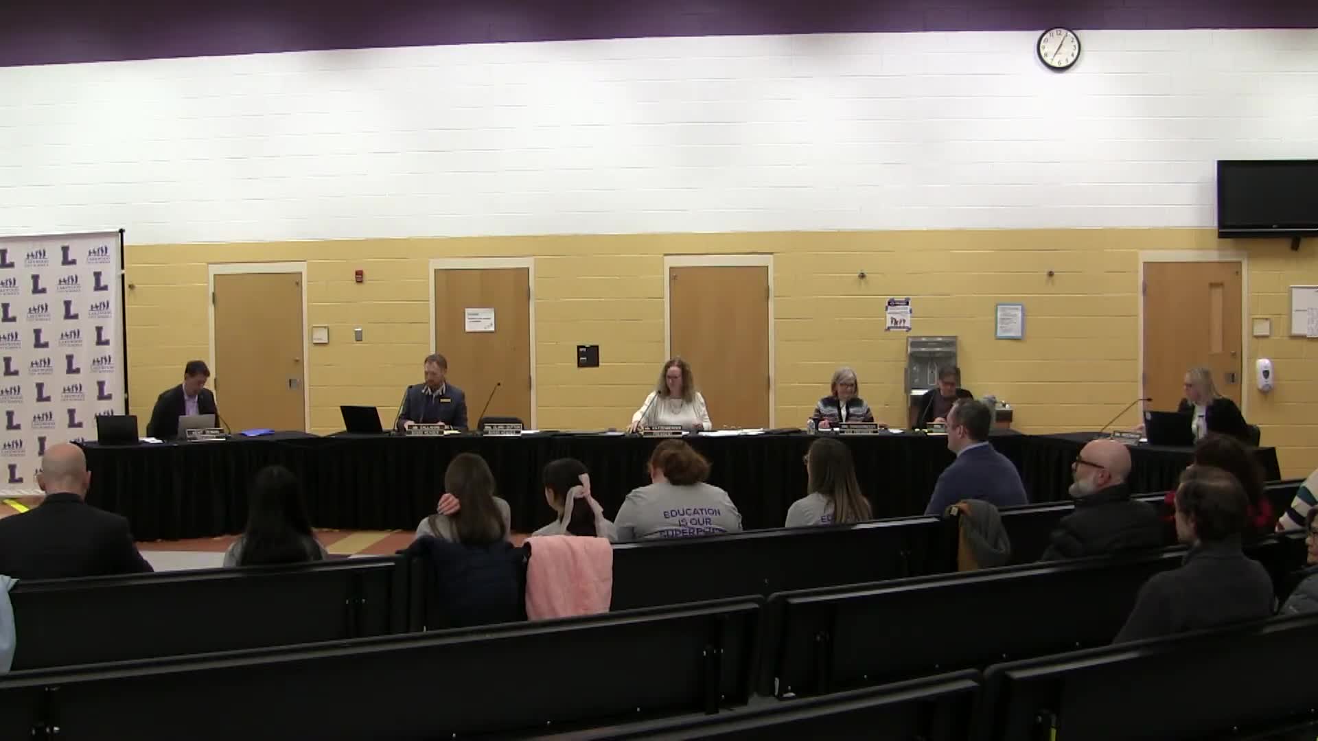 Harding students showcase E+R=O framework; district recognizes veteran educators