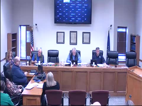 Commissioners set salary-ordinance maxima and move executive administrator to exempt