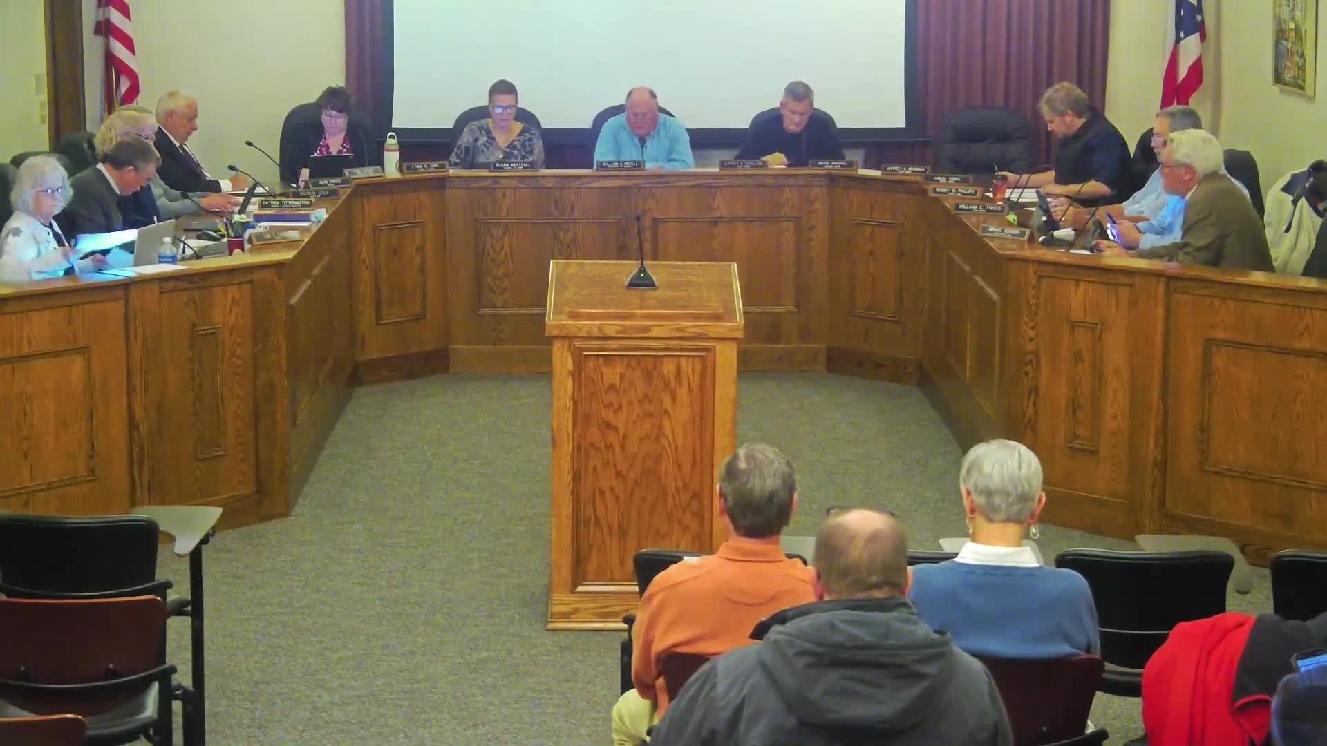 Troy Council adopts routine resolutions and ordinances, including fuel contract, water meters, cell-tower lease and CDBG loan amendment