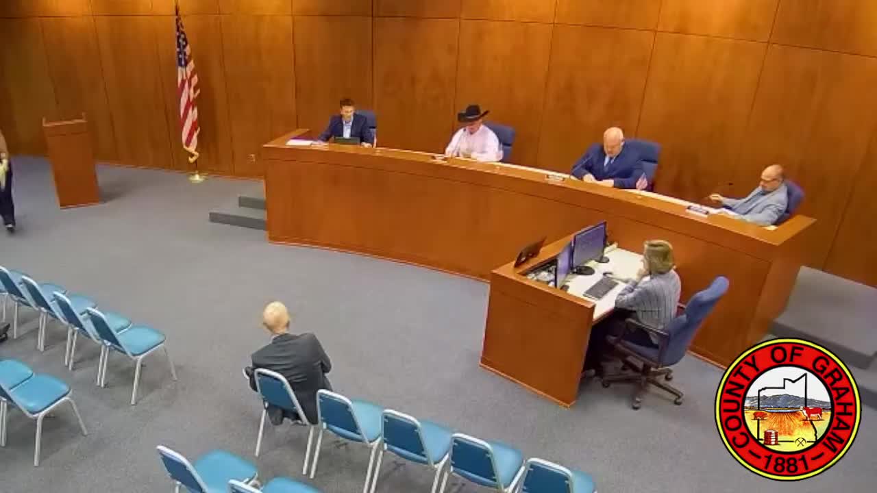Votes at a glance: Graham County Board approves routine minutes, warrants, jail cameras, tax actions and CASA desk