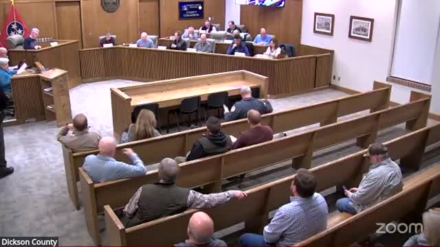 Dickson County commissioners approve minutes, confirm appointments and set several items for Dec. 15