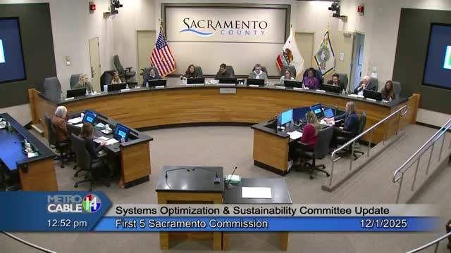 First 5 Sacramento accepts FY24-25 audit with unqualified opinion; annual report adopted