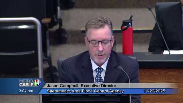 Executive director says Natomas project awaits Corps funding; board member notes land-swap with habitat conservancy