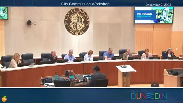 Dunedin staff, consultant recommend two‑year rate plan after efficiency gains; commission gives consensus to advance ordinance