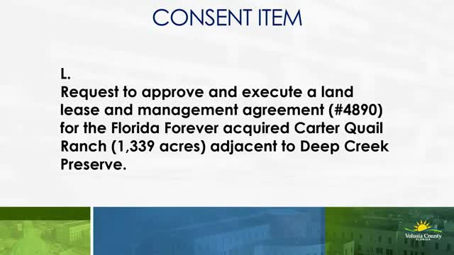 Volusia County approves new conservation purchases amid debate over ‘in perpetuity’ easements