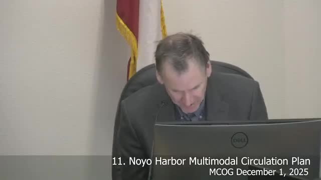 MCOG board approves consent calendar, accepts Noyo Harbor study and passes budget amendment adding REN funds