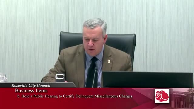 Council approves certifying unpaid nuisance and false-alarm charges to property taxes