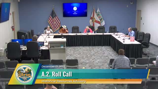 Citrus County historic board clarifies advisory role under land-development code, ordinance path leads to county commission