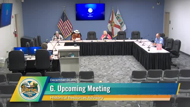 HRAB approves tentative 2026 meeting dates, confirms vacancies and next steps for nominations