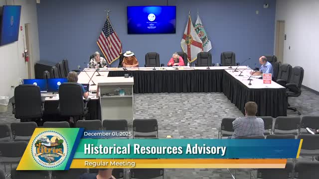 Citrus County board pursues state CLG grant to update historic survey and design guidelines