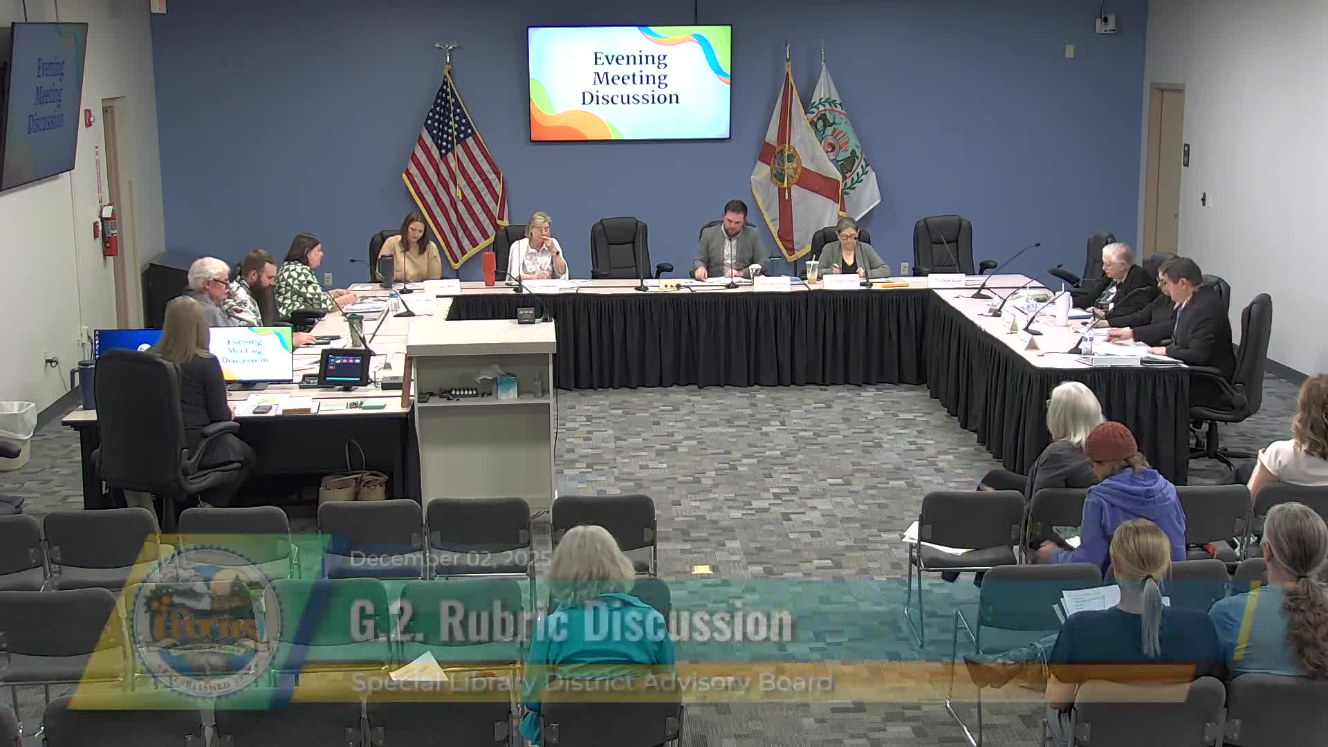 Library advisory board adopts guideline to guide book‑reconsideration reviews