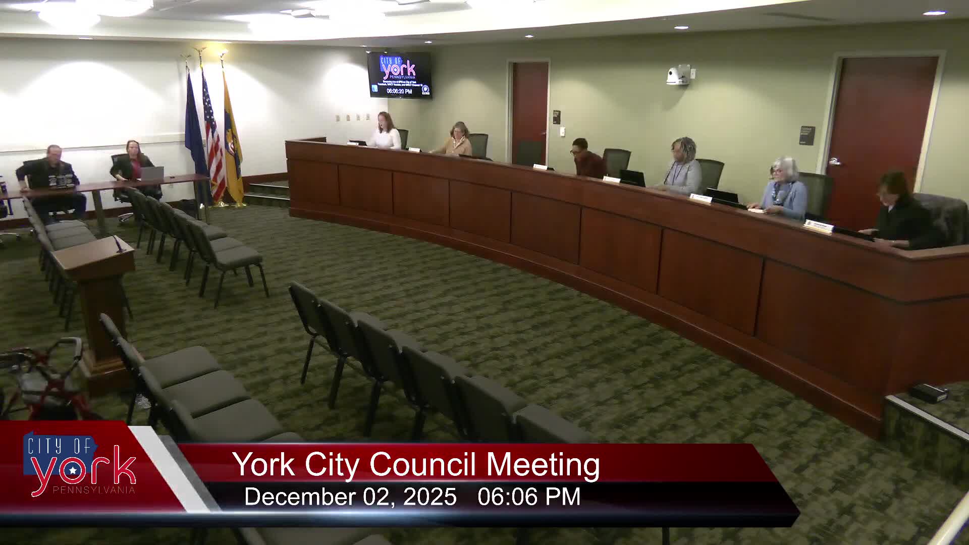 York City Council approves cemetery transfer, $245,468 uniform contract and extends Chesapeake Bay permit