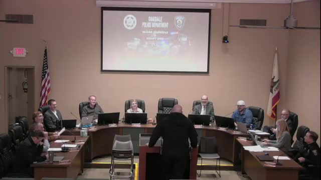 Oakdale approves Axon in-car cameras and AI report software for police