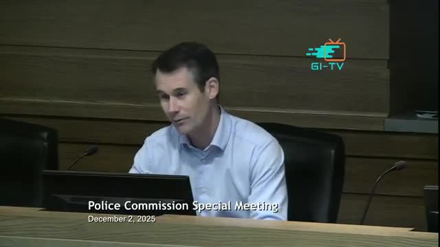 Grosse Ile officials recommend Sgt. Eric Velasquez for police lieutenant