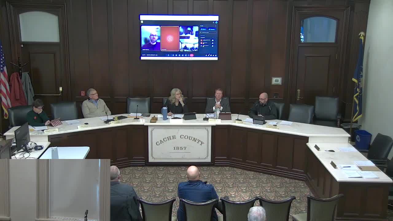 State WUI program will place small, initial fees on Cache County properties in mapped high‑risk areas, state staff tell county officials