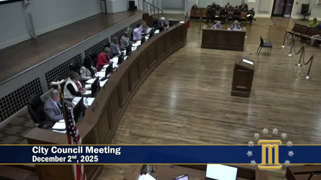 Council pauses Moulton Street property decision, schedules recessed meeting to answer questions