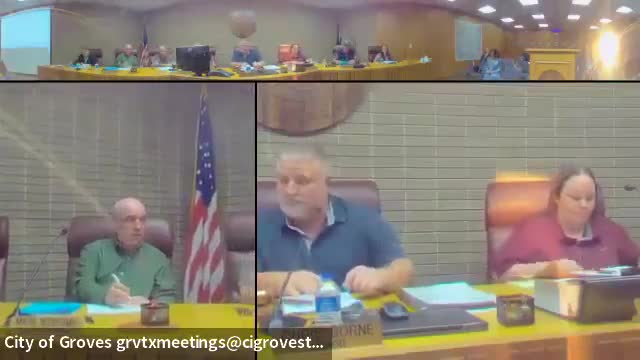 Groves swears in new council members, elects mayor pro tem and announces $250,000 comprehensive-plan grant