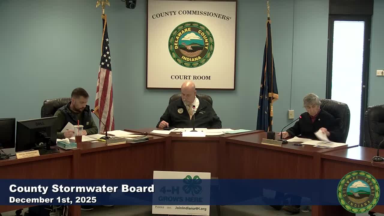 Stormwater board approves $101,475.57 in claims; Muncie Sanitary District reimbursed for Stockport work