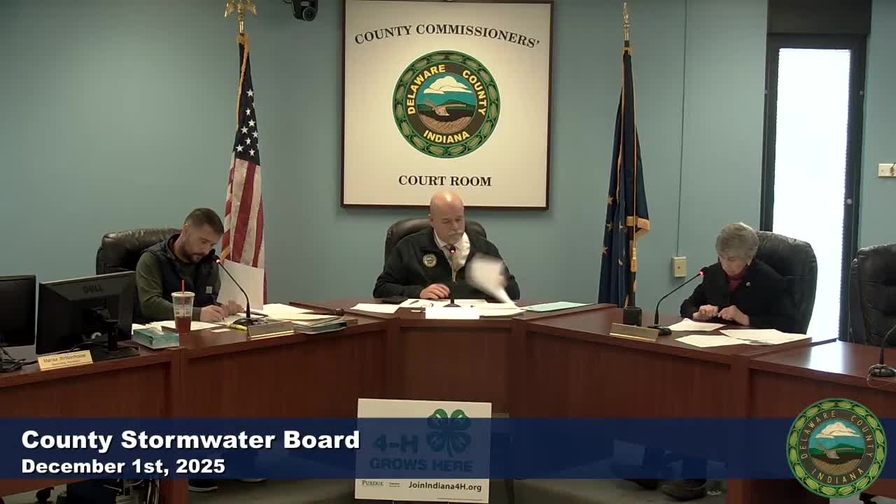 Public hearing set Dec. 10 for Hogg Creek reconstruction in Salem Township