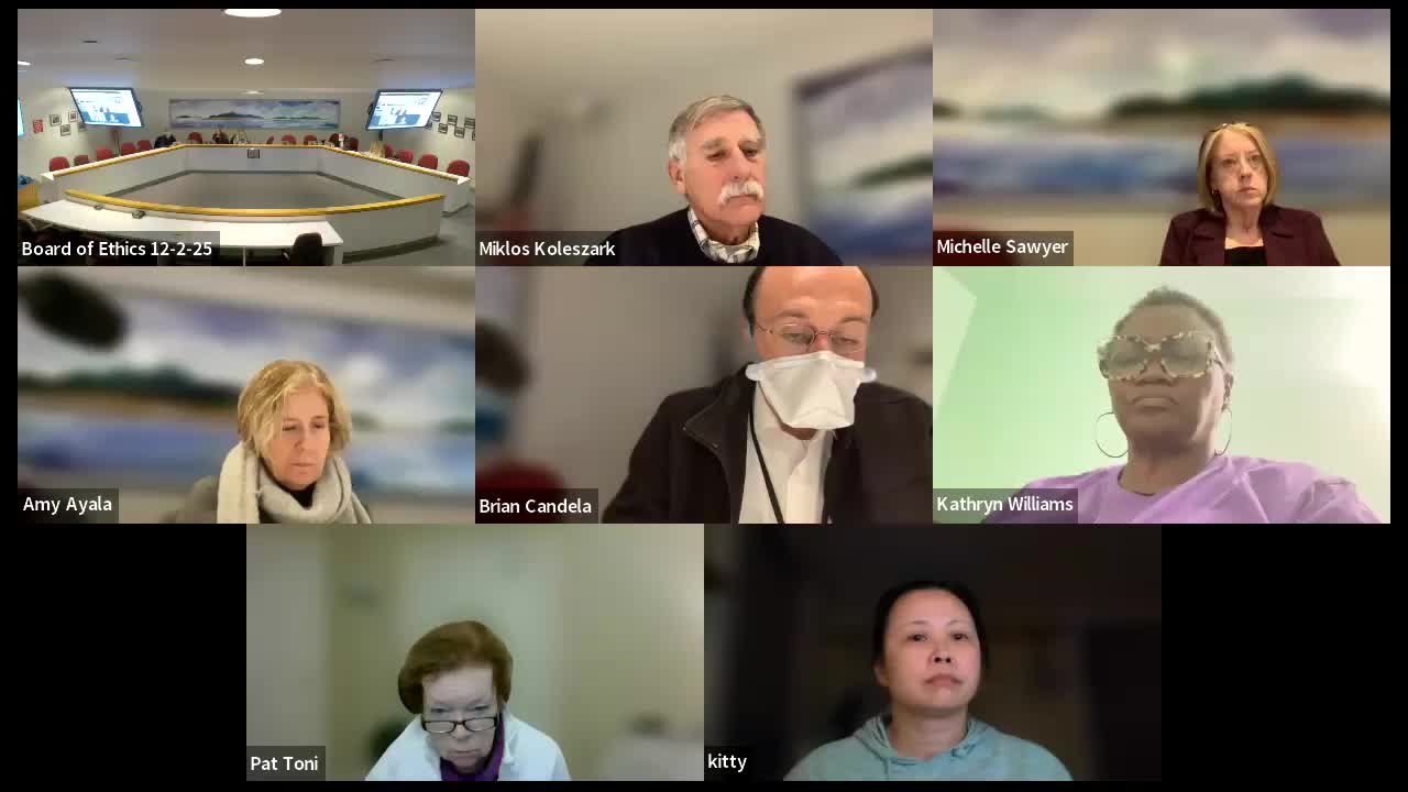 Norwalk City Board of Ethics holds closed session on Sept. 23 complaint, approves amended Oct. 23 minutes