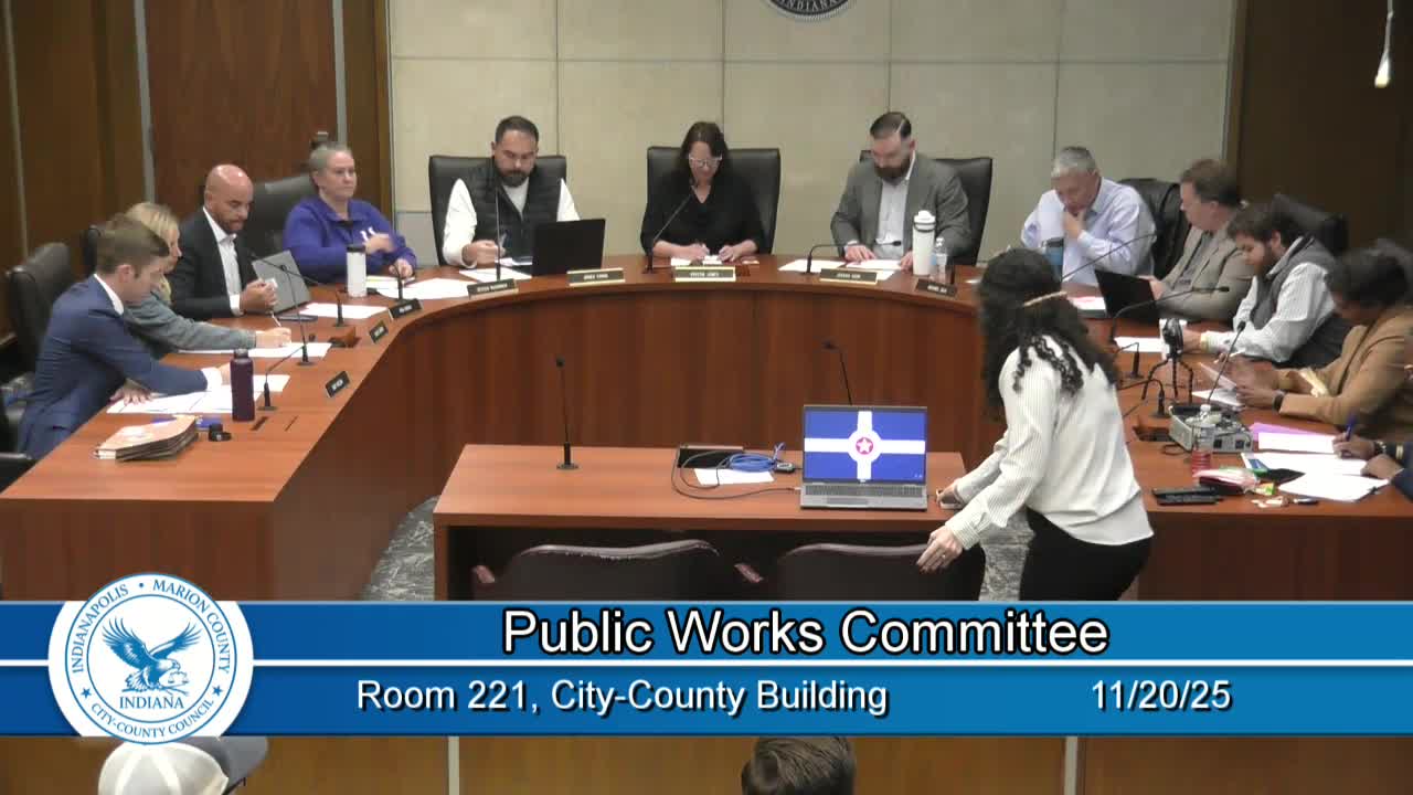 Public Works Committee backs fall fiscal package to cover fleet, operations and solid-waste needs