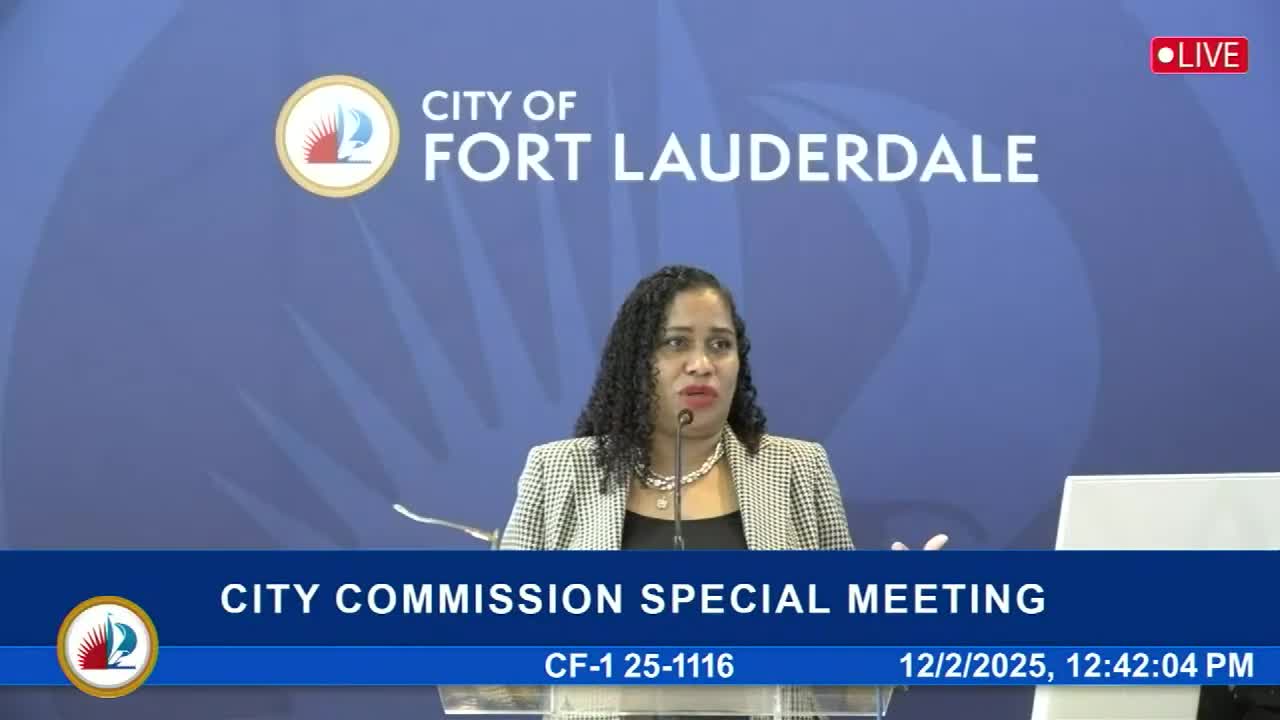 Fort Lauderdale investment pools post strong FY2025 returns; PFM projects lower returns next year