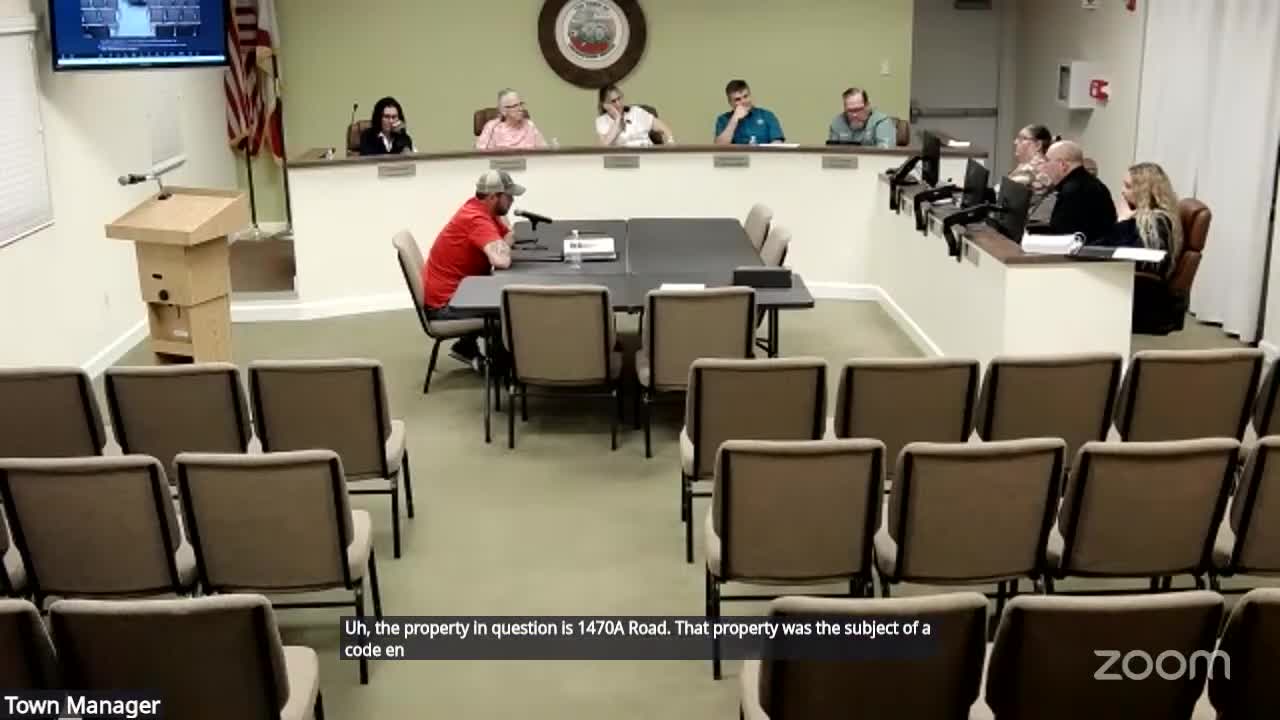 Council agrees to join FDEP verified complaint against A Road transfer station; liens and code enforcement cited