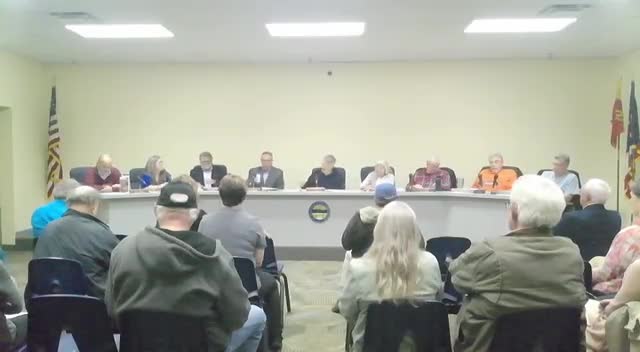 Council approves 2026 appropriations ordinance and authorizes Depot Street storm‑sewer design