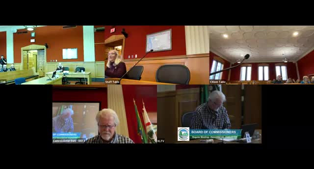 Cowlitz County commissioners flag a projected $8.2 million shortfall, propose department cuts and task force