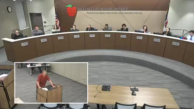 Parent tells school board a PCE contamination plume under East High needs district engagement