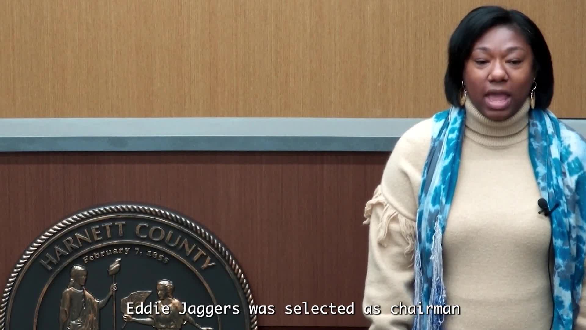 Harnett County commissioners approve consent agenda, elect Jaggers chair