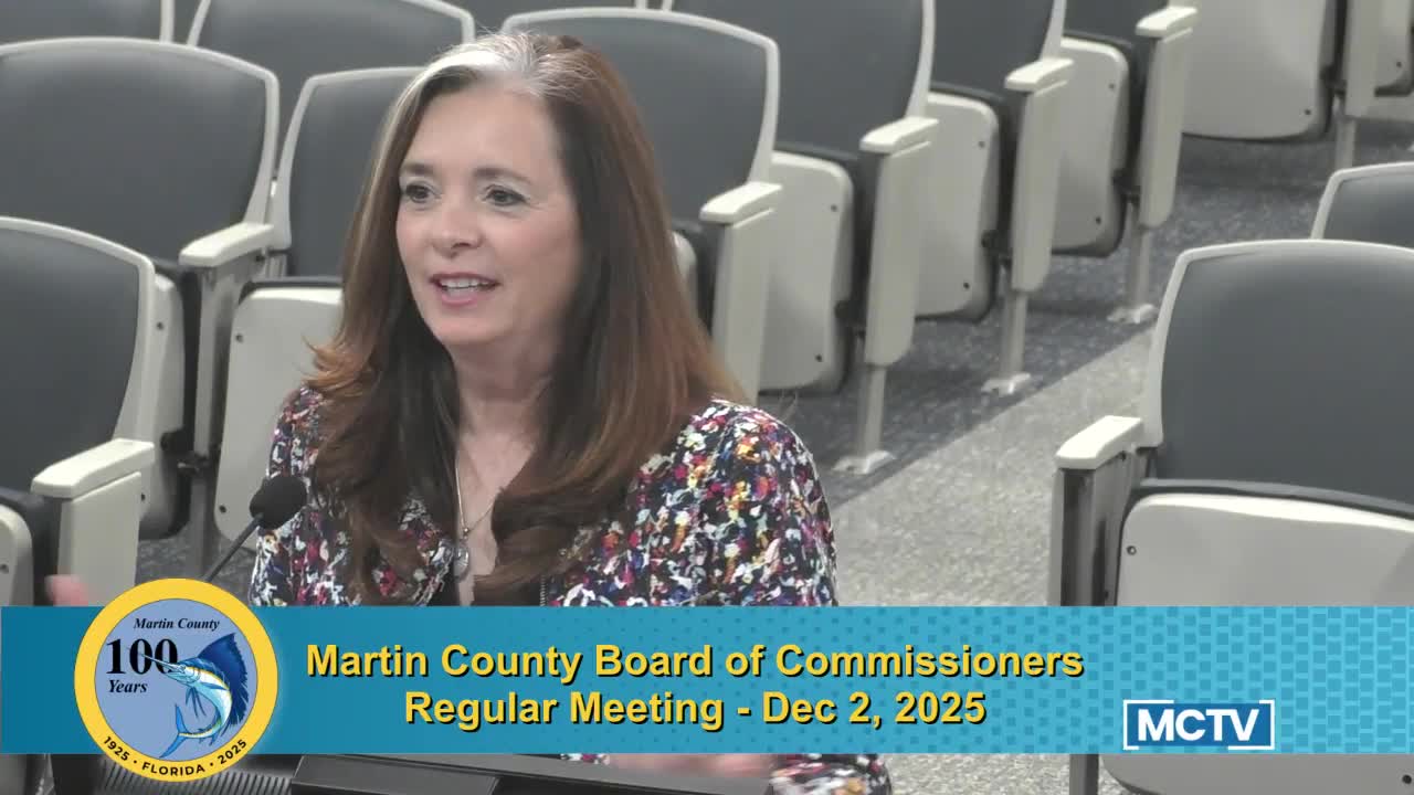 Consultants tell Martin County commissioners Indian River Lagoon provides billions in annual value and high ROI for restoration