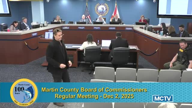 Army Corps updates Martin County on SERP, LOSEM and local reservoir projects; highlights lake recovery gains
