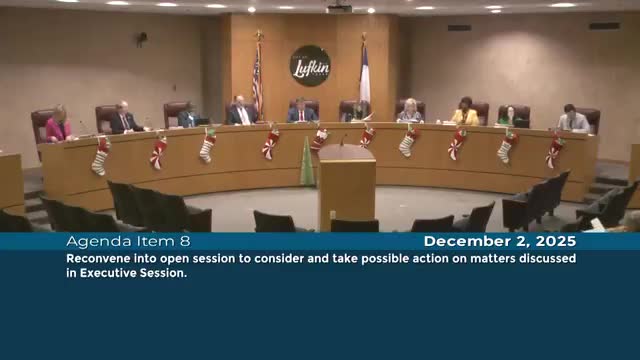 Lufkin City Council approves two zoning reclassifications, fills boards and recognizes fire department promotions