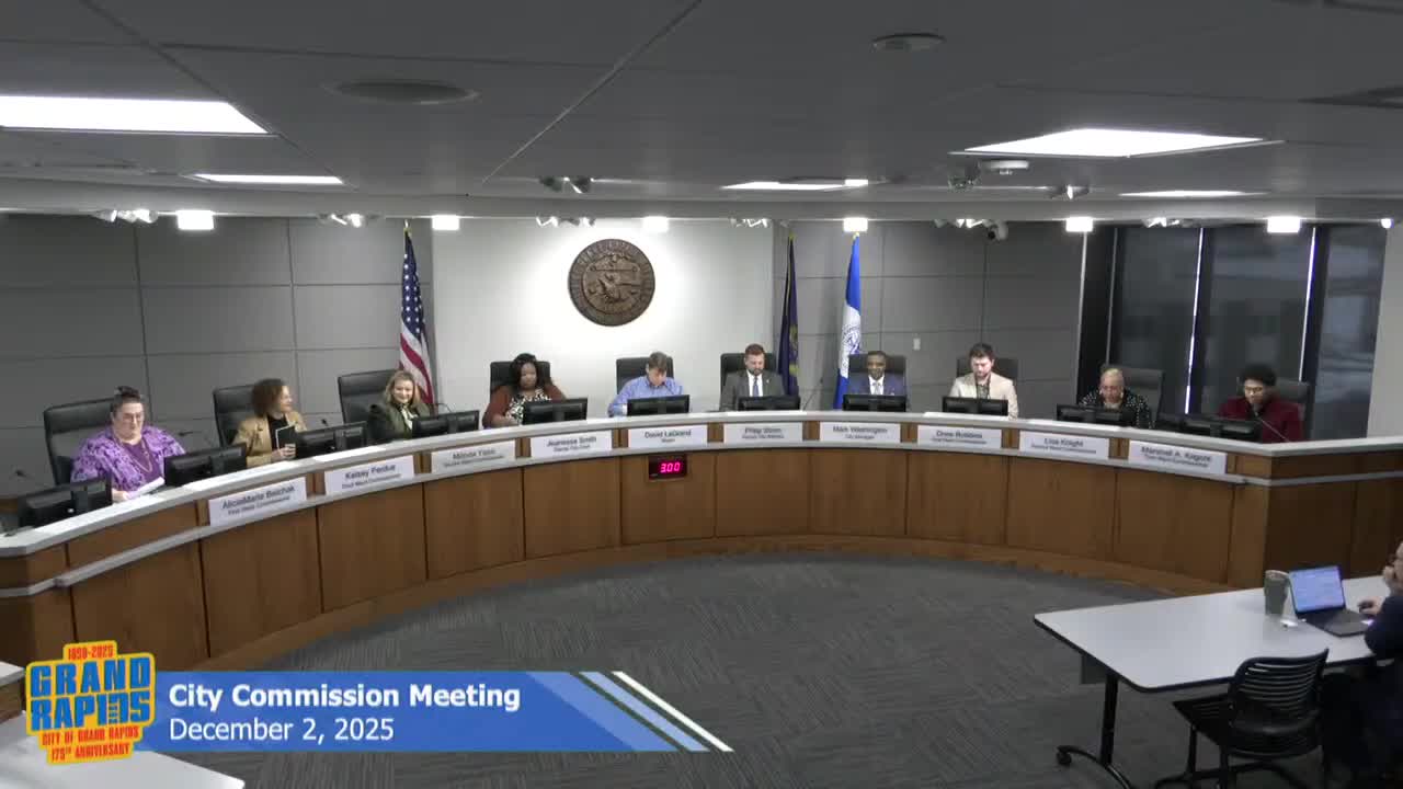 City Commission approves 411 Fuller legal‑description fix and two salary ordinances; consent agenda passes