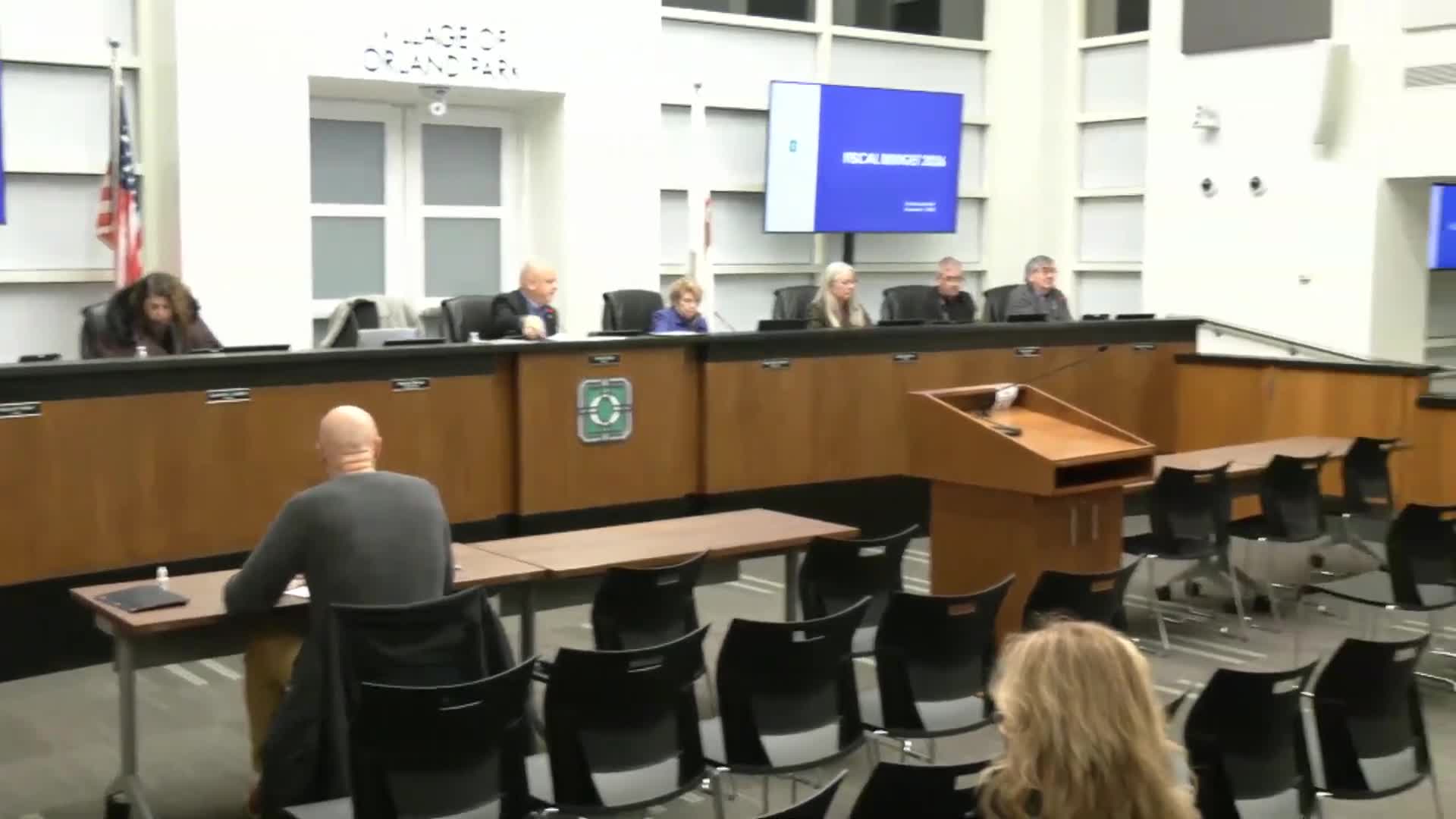 Orland Park adopts 2026 budget focused on public safety; property tax levy rises slightly to cover staffing and capital