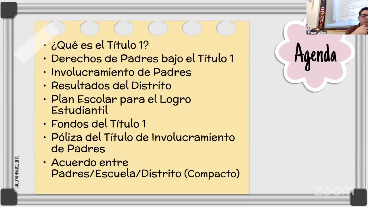 Alisal Union staff present Title I priorities, district'level funding and California Dashboard results