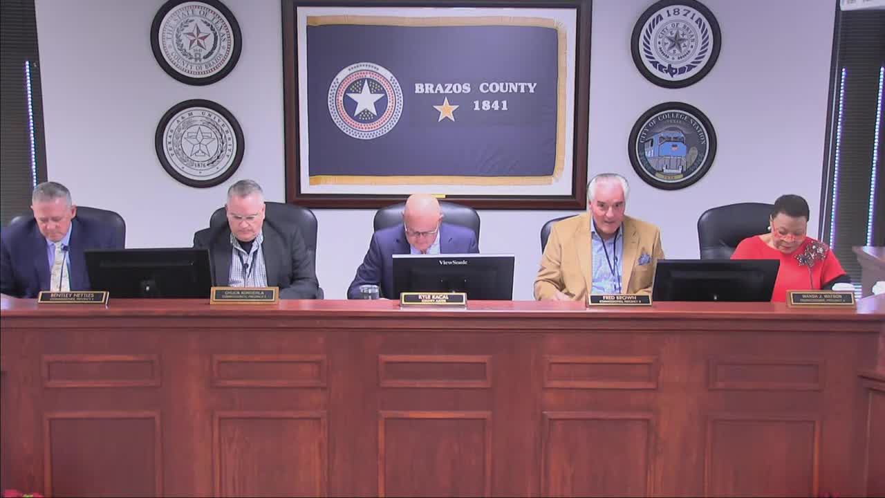 Brazos County approves FY 2425 budget amendment