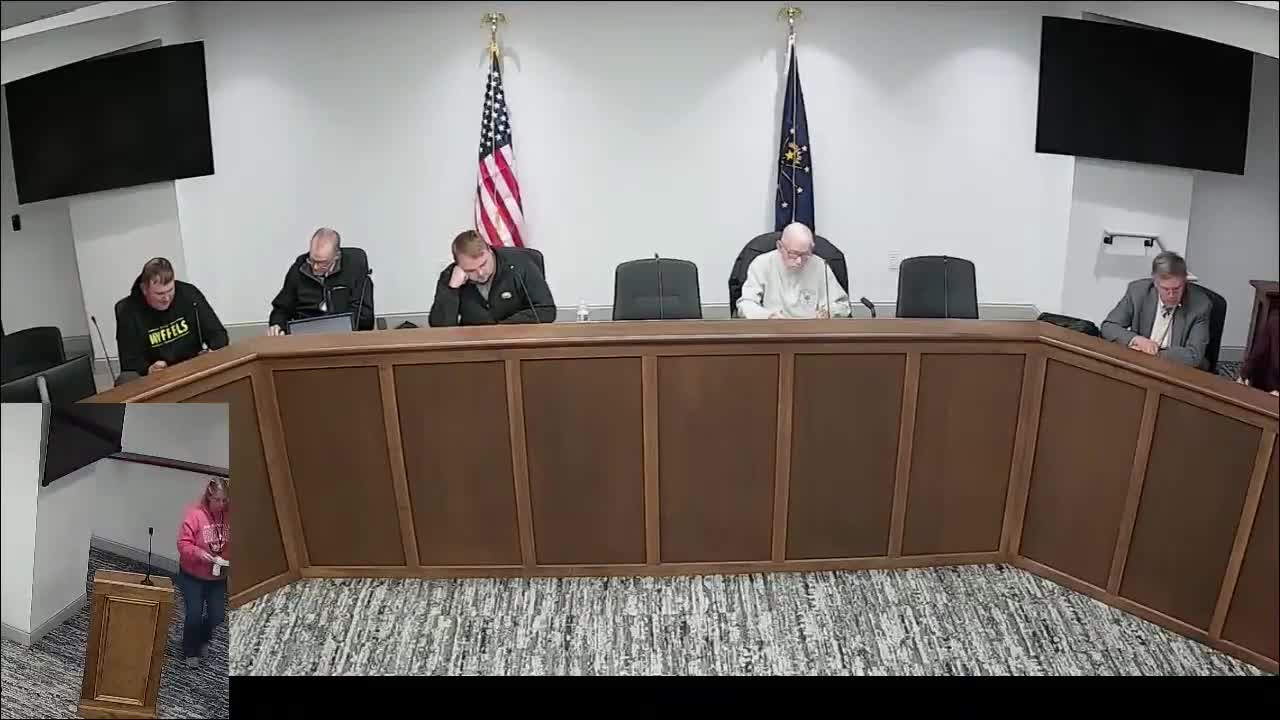 Clinton County APC continues one‑lot 'Tab Minor Subdivision' after neighbors raise septic, drainage and access concerns